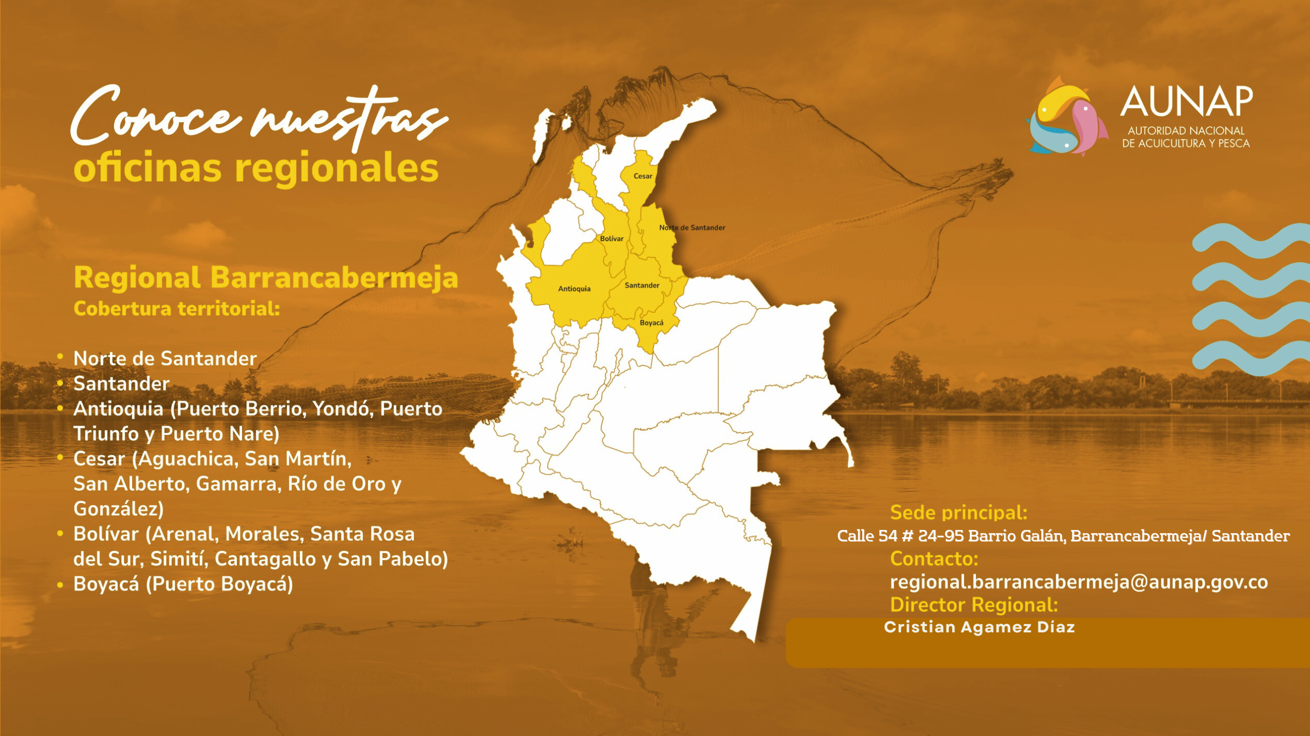 Infografía Regional Barrancabermeja AUNAP