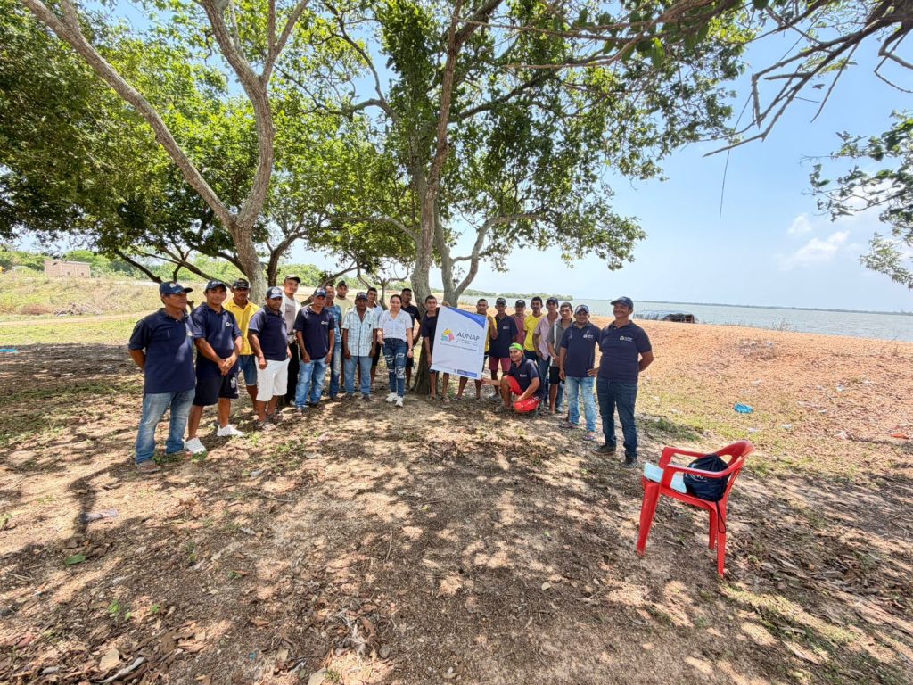 AUNAP acompaña a comunidades pesqueras en el fortalecimiento de su actividad productiva.